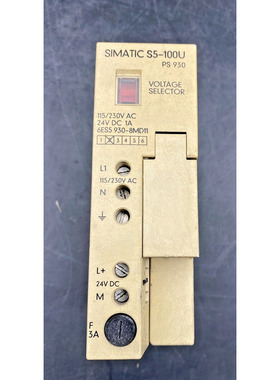 SIMATIC S5 S5-100U PS 930 6ES59308MD11 POWER SUPPLY