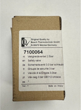 ELM LEBLANC BOSCH 7100064 GROUPE DE SECURITE 3 BAR