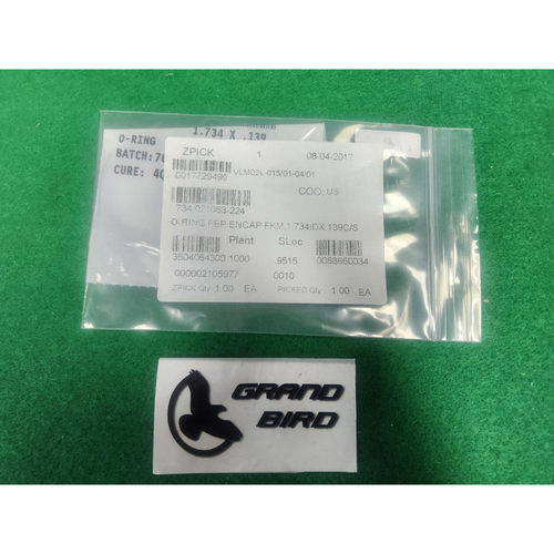 LAM RESEARCH 734-021063-224 O 形环,FEP ENCAP FKM,11.734IDX.1