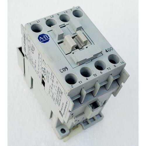 CONTACTOR ALLEN-BRADLEY 100-C09*400 460V @ 5 HP 120 VOLT COI
