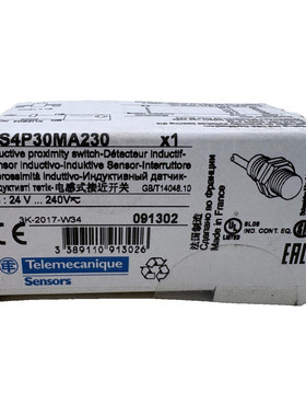 TELEMECANIQUE DTECTEUR DE PROXIMITE XS4 P30MA230 X1