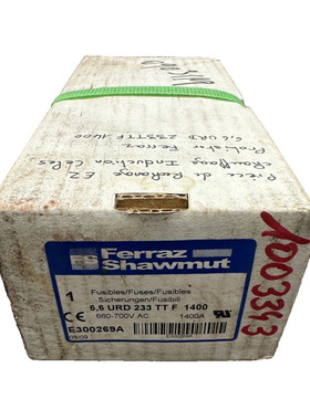 FERRAZ SHAWMUT E300269A 6,6 URD 233 TT F 1400 FUSIBLES 660-7