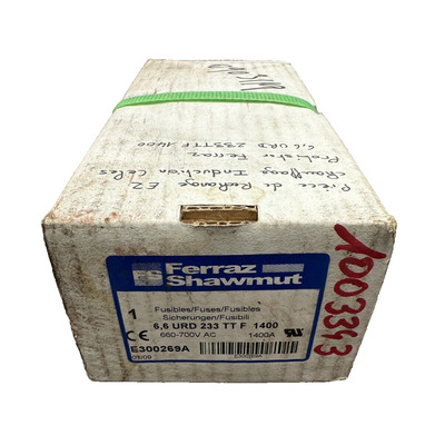 FERRAZ SHAWMUT E300269A 6,6 URD 233 TT F 1400 FUSIBLES 660-7