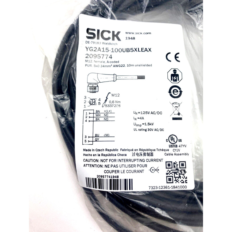 SICK YG2A15-100UB5XLEAX 2095774