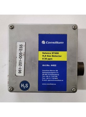 Consilium Salwico ST400 H2S Gas Detector 0-30 ppm H2S 2E 50