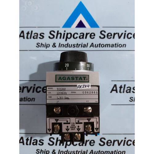AGASTAT 7022AKM Zeit Verz?gerung Relais 1-300 Sec 120V60Hz S