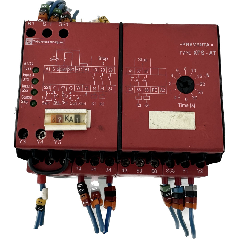 Relais de sécurité 24V AC+10% 20% TELEMECANIQUE XPS-AT5110