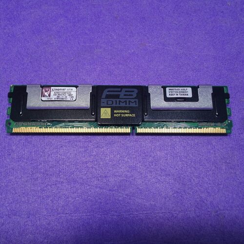 KINGSTON KVR667D2D4F5/2G 2GB 2RX4 PC2-5300F555-11-E0 1.8V,二