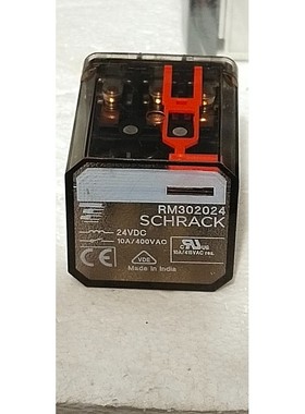 TE Schrack RM302024 继电器 10A 24VDC 11 Flate 针插件控制器发