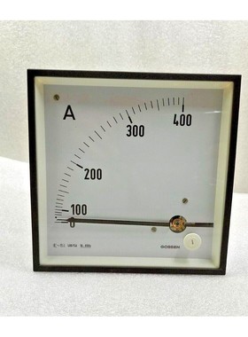 GILGEN MULLER & WEIGERT AQS 144 AMMETER 0-400 AMPERES