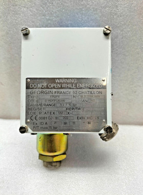 GEORGIN FP62PX 压力开关 EFP62FPSX0300 15 BAR
