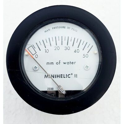 DWYER 2-5000-50MM/ MINIHELIC MM OF WATER #