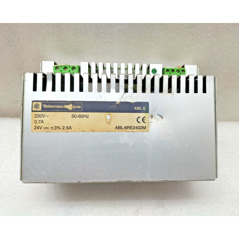 TELEMECANIQUE ABL-6RE2402M 电源供应 230 VAC-24VDC-60W-2.5A