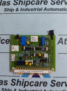 WARTSILA C2 NDE-CARD PAAE067320