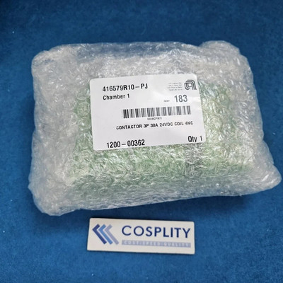 AMAT 1200-00362 接触器 3P 30A 24VDC 线圈 4NC,全新