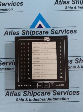 SELCO M1000-2000B Prozessor Alarm Display