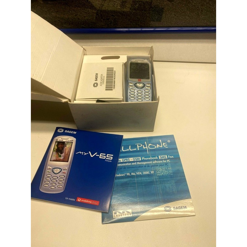 sagem My V-65 Phone Old Stock Rare collectors Mobile Phone C