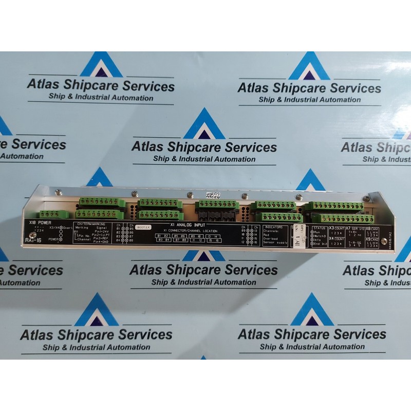 Kongsberg RAi-16 8100148 Remoto Analógico Entrada Módulo R