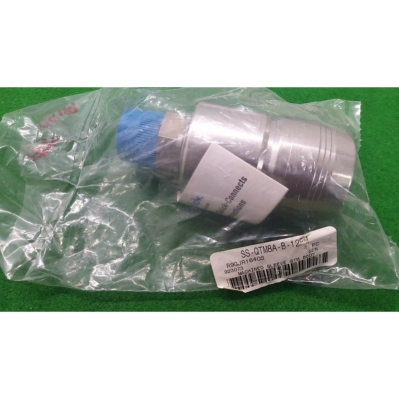 SWAGELOK SS-QTM8A-B-12PM SS PTFE 密封快速连接身体,7.8 CV,3/4