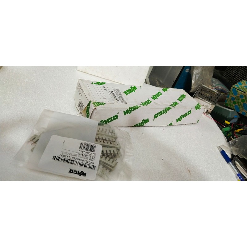Wago 25 X 2004-410 Jumper 10 路绝缘 32A 800V 传感器控制器全