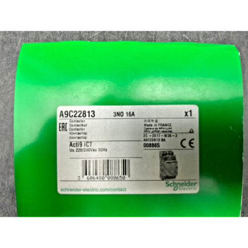 LOT OF 6 NEW SCHNEIDER ELECTRIC A9C22813 3NO 16A ACTI9 ICT C