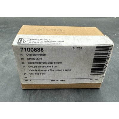BOSCH 7100888 GROUPE DE SECURITE 3BAR STECKB x1pc
