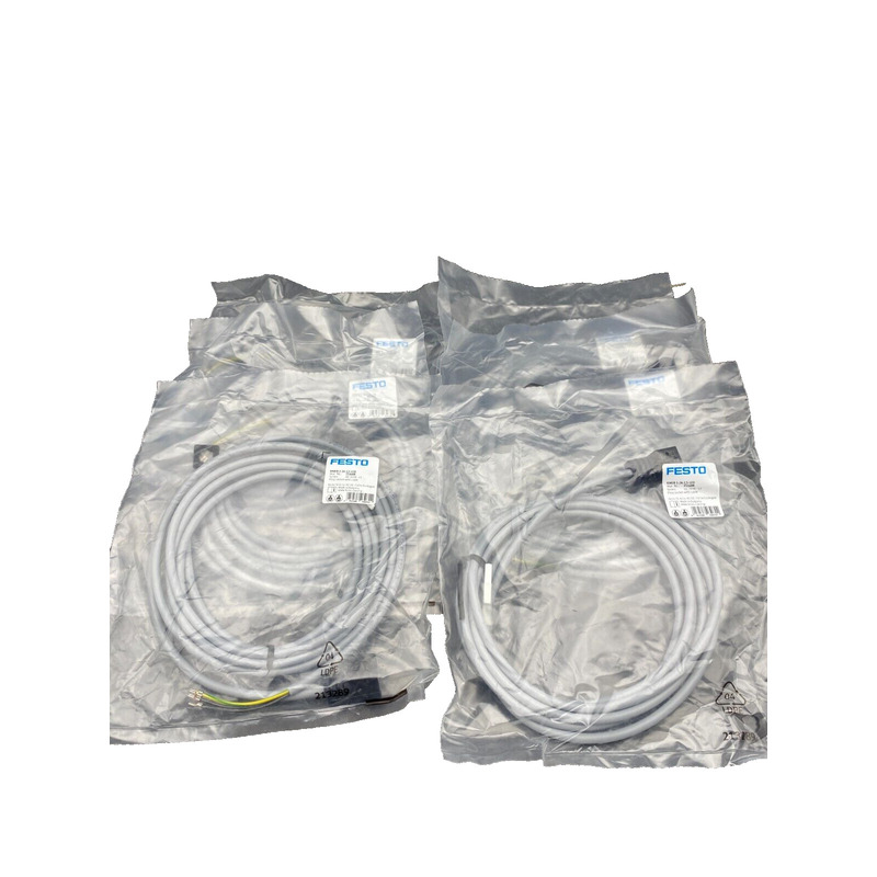 FESTO 151688 KMEB-1-24-2.5-LED PLUG SOCKET WITH CABLE x6pc