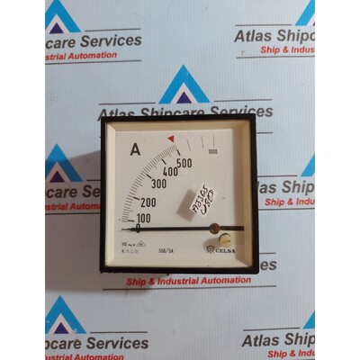 CELSA 500/5A AMMETRO 0-1000A