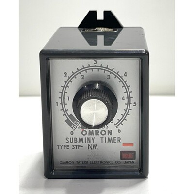 Omron Subminy Timer Type STP-NM (0-6) 200-220v
