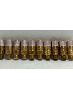 Lot of 10x UNIWELD RCV101 Back Pressure Regulators 150 PSI M