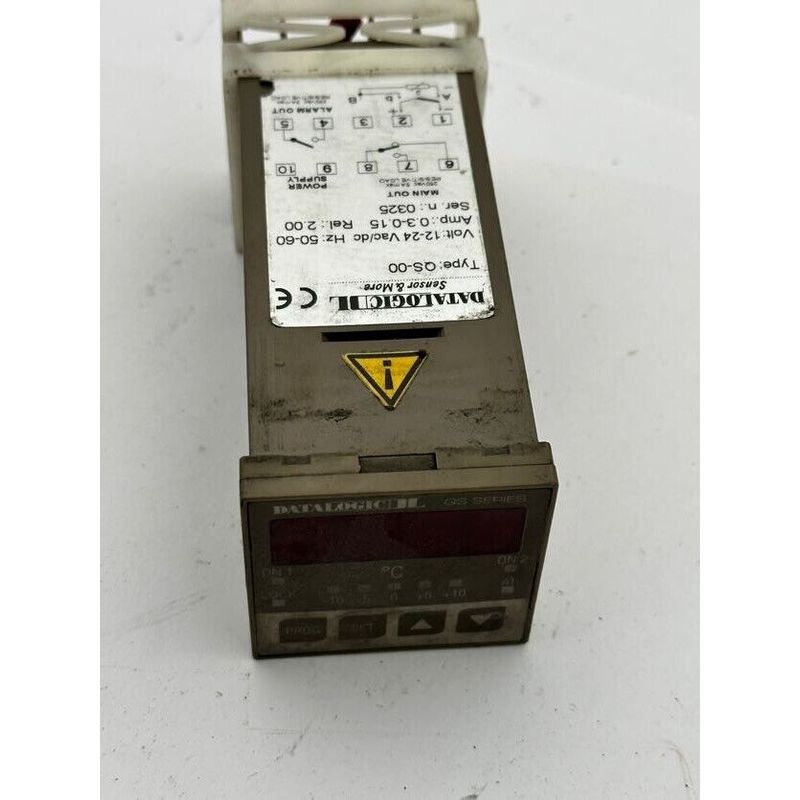 1pc x DATALOGIC TEMPERATURE CONTROLLER QS-00 / 12-24VAC/DC -