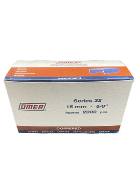 Omer Series 32 15Mm 5/8 英寸钉 58 红色 2000 件 X13 件