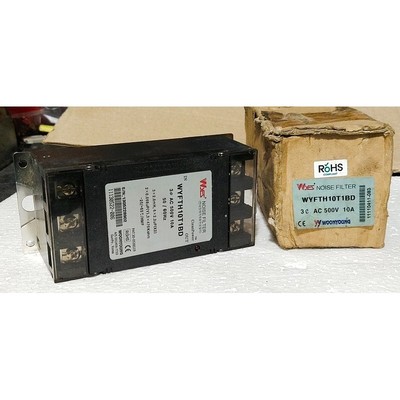 YY WOONYOUNG WYFTH10T1BD 噪音过滤器 3Ph 500V 10A 控制器传感