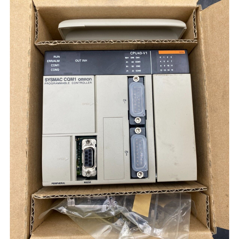OMRON CQM1-CPU43-EV1 SYSMAC CQM1 PROGRAMMABLE CONTROLLER x1p