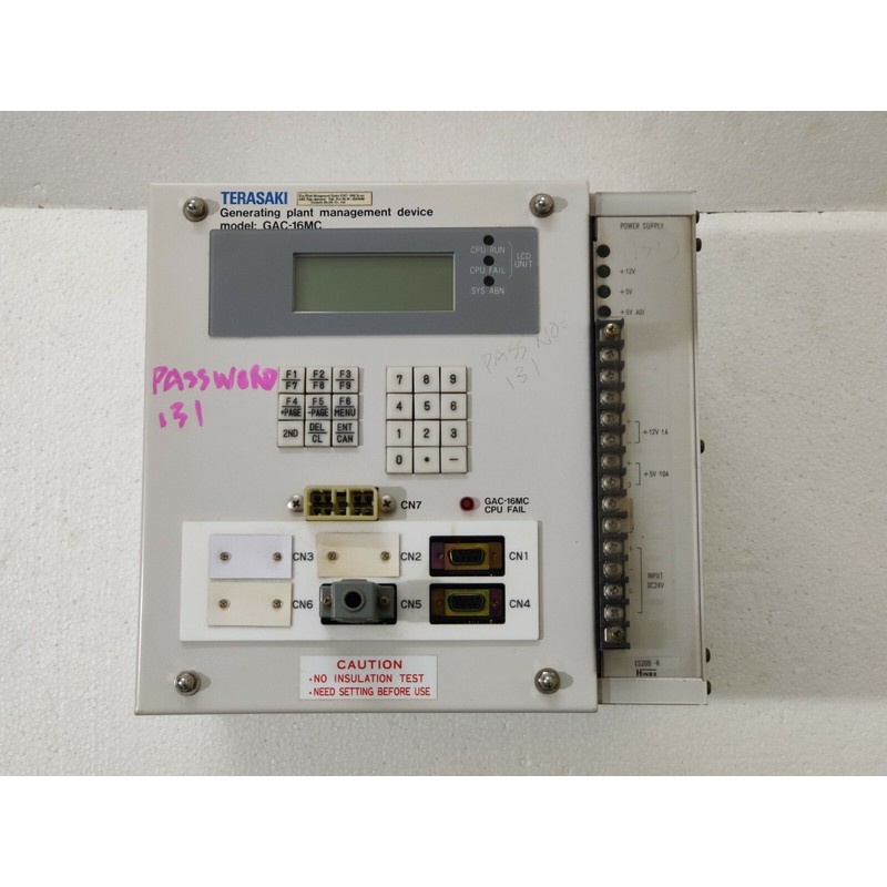 Terasaki Generating Plant Management Device Model GAC-16MC