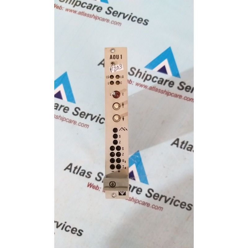 Valmet Automation M851215 M1 Aou 1 Analógico Salida Unidad