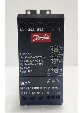 丹佛斯 175G4005 VLT 软入门控制器 MCD 100-007