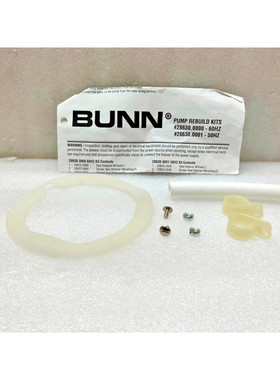 BUNN 28630.0000 PUMP REBUILD 套件 60 Hz