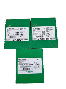 3pc x SCHNEIDER ELECTRIC LC1D09FE7 CONTACTEUR 115V 4kW