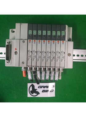 SMC SQ1131-5-C6-Q 8 端口插袋带 Manifold,二手