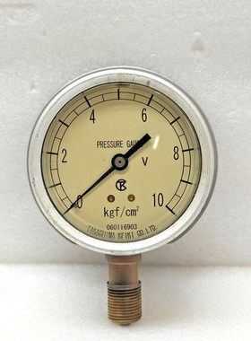 TAKASHIMA KIEKI 060116903 压力计 0-10 千克平方米