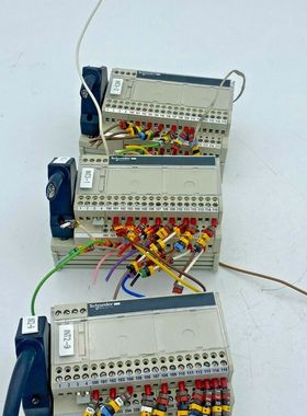 3pc x TELEMECANIQUE ABE7-CPA02 ANALOG INPUT MODULE