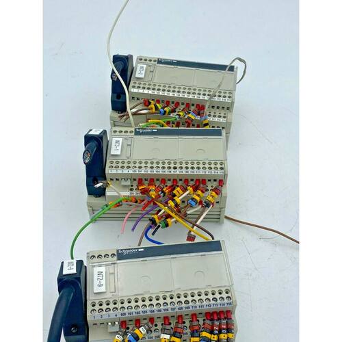 3pc x TELEMECANIQUE ABE7-CPA02 ANALOG INPUT MODULE