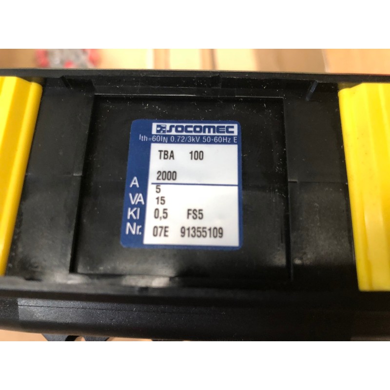 TRANSF COUR. TTBA 100 192T8096 - Socomec