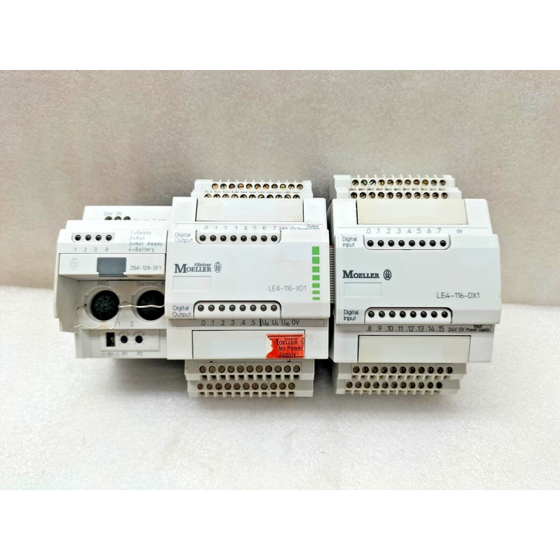 MOELLER LE4-116-XD1+LE4-116-DX1 EXPANSION 模块 24 VDC