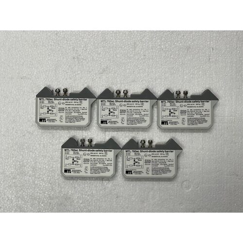 5qty Measurement Technology MTL 760ac Shunt-diode safety bar