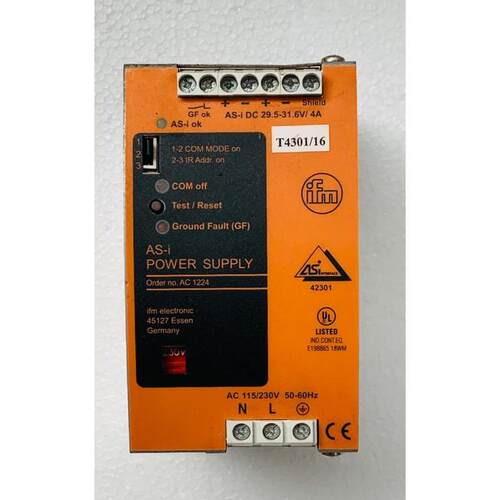 Alimentation IFM AC1224 AS-I 120 WATT 4A 115/230VAC