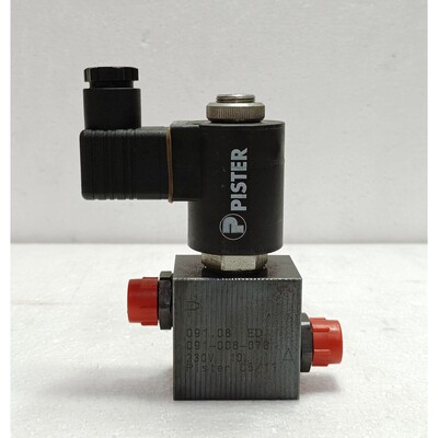 Pister 091.08 Ed Magnetventil 230V 10L 091-008-078 + Gdml 20