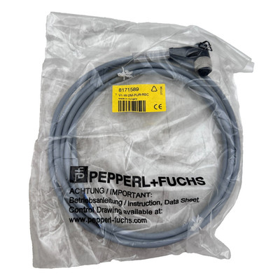 PEPPERL+FUCHS V1-W-2M-PUR-RSC CONNECTEUR FEMELLE x2pc