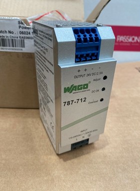 Alimentation rail DIN WAGO 787-712 S99261